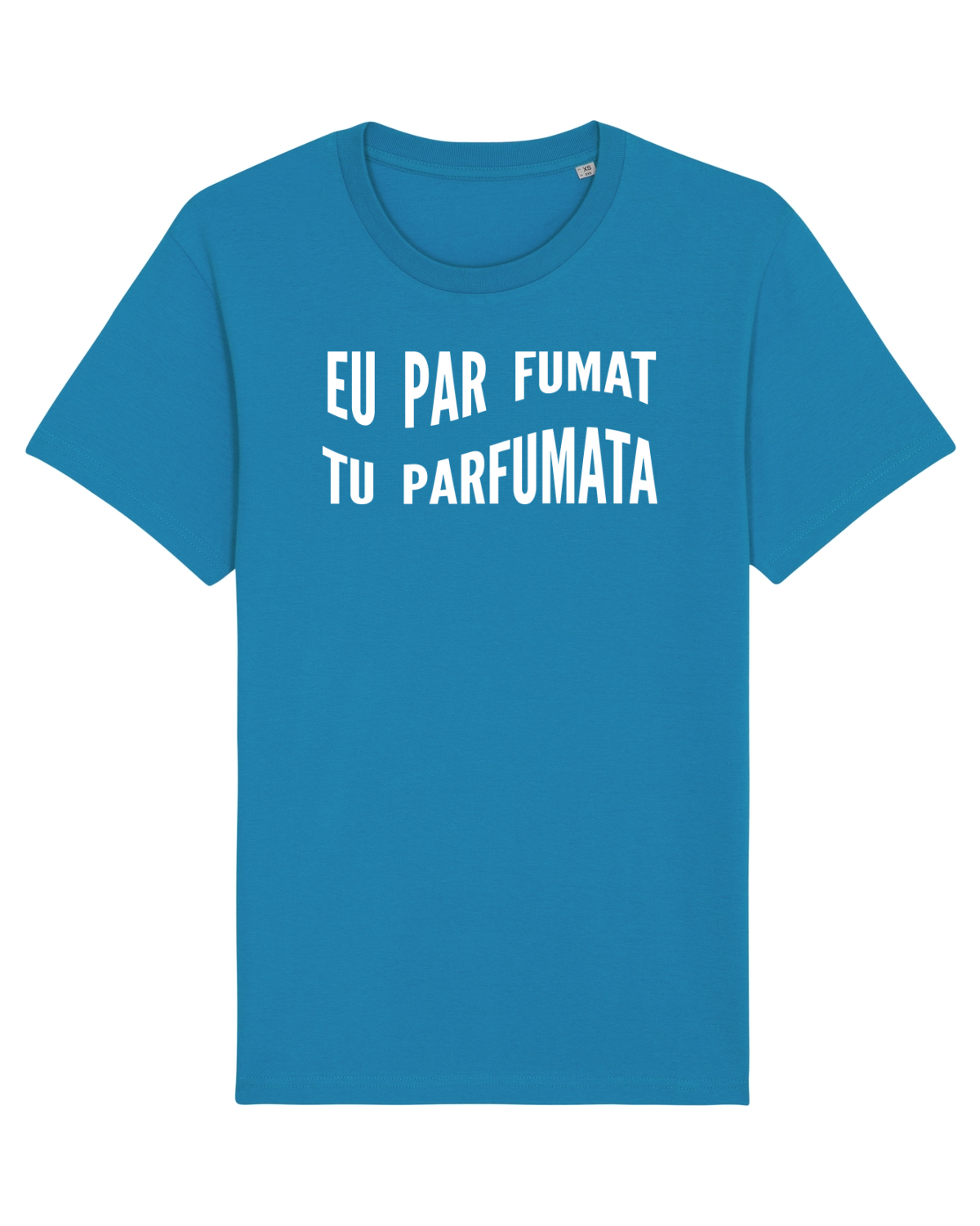 Tricou mânecă scurtă Unisex Rocker Azur