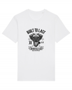 Built to Last Motorcycle Black Tricou mânecă scurtă Unisex Rocker