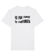 Eu par fumat/Tu parfumata Tricou mânecă scurtă Unisex Rocker
