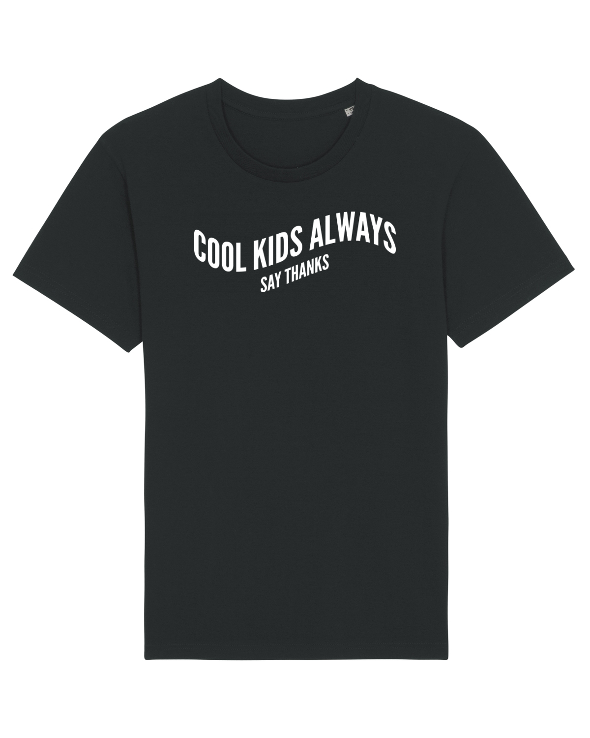 Tricou mânecă scurtă Unisex Rocker Black