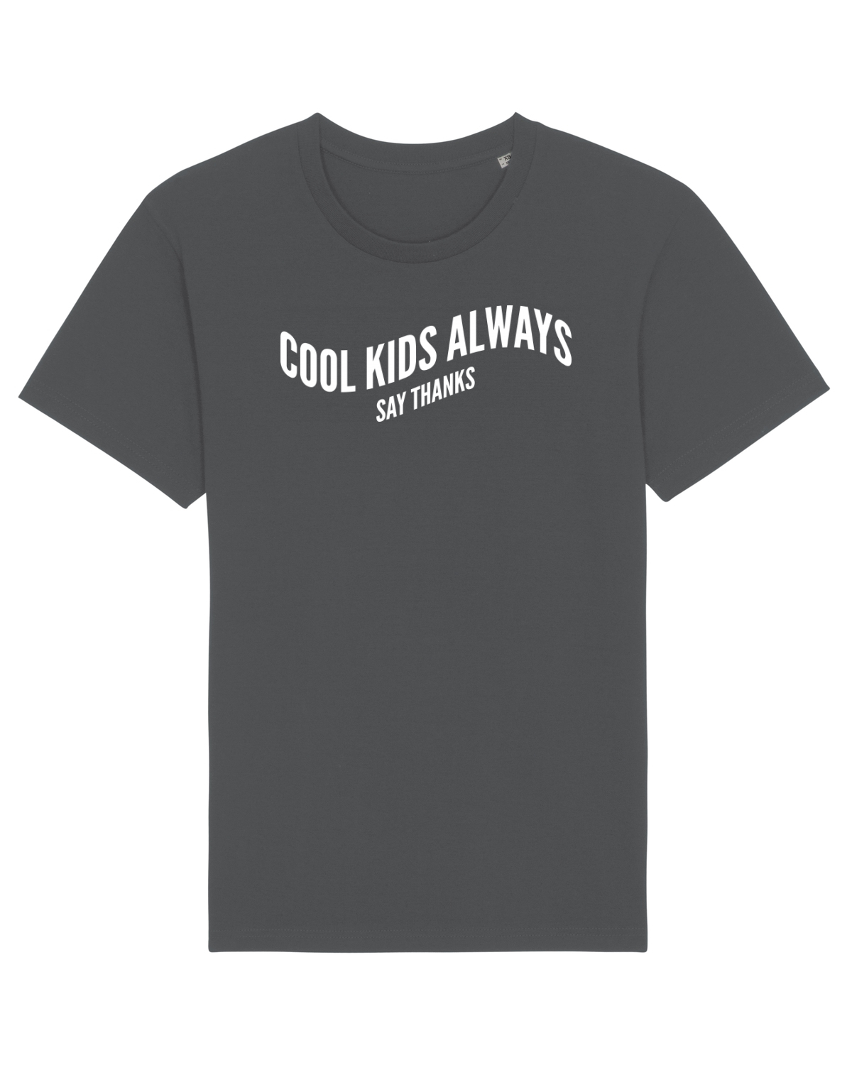 Tricou mânecă scurtă Unisex Rocker Anthracite