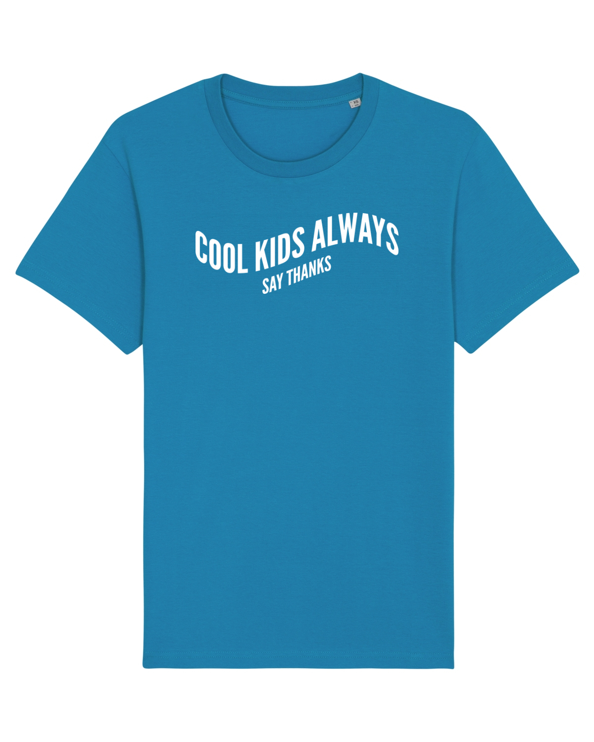 Tricou mânecă scurtă Unisex Rocker Azur