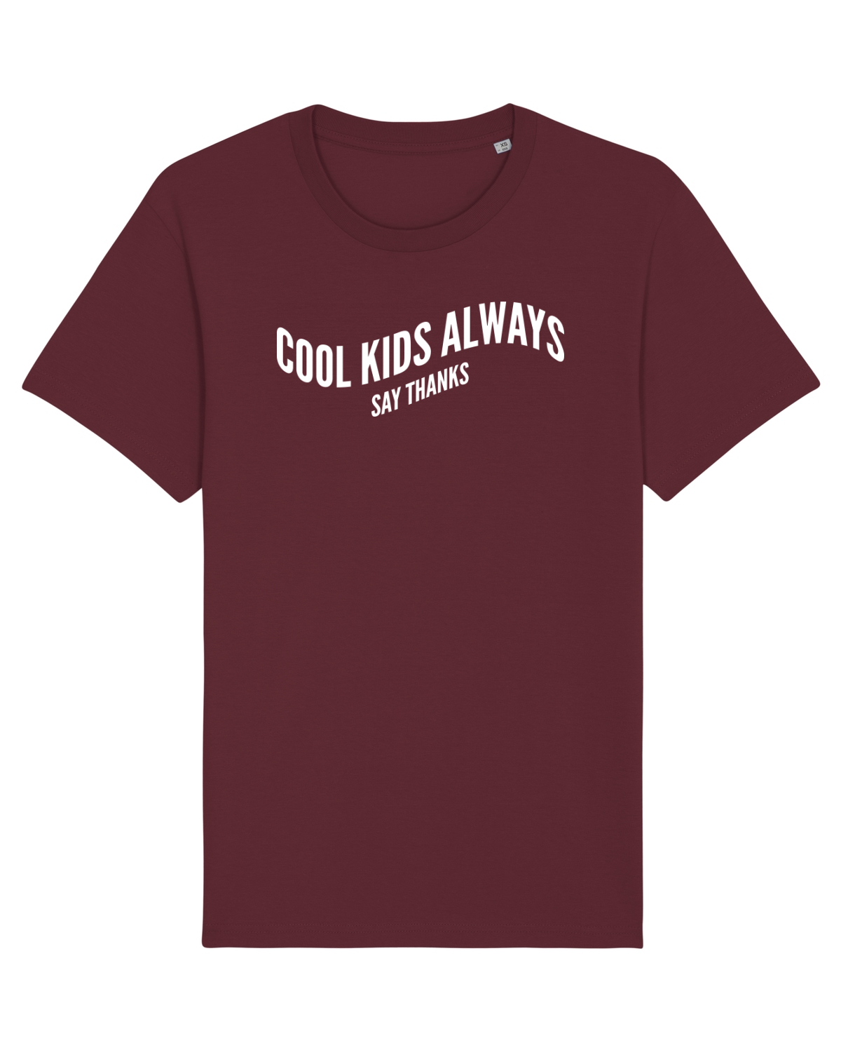 Tricou mânecă scurtă Unisex Rocker Burgundy