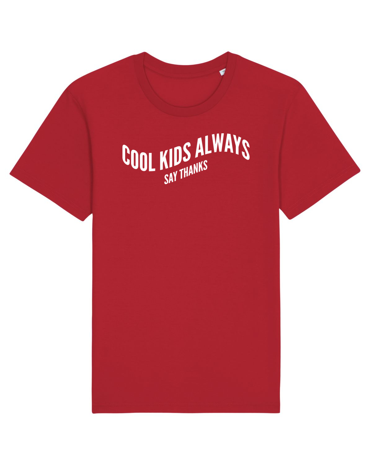 Tricou mânecă scurtă Unisex Rocker Red