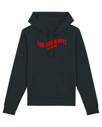 Cool kids always say thanks Black