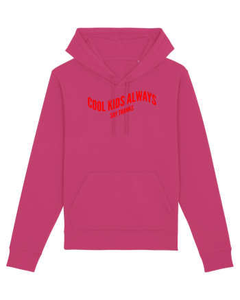 Cool kids always say thanks Raspberry