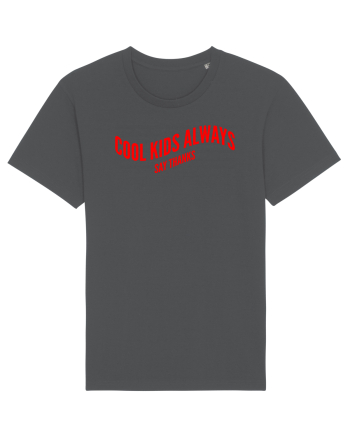 Cool kids always say thanks Anthracite
