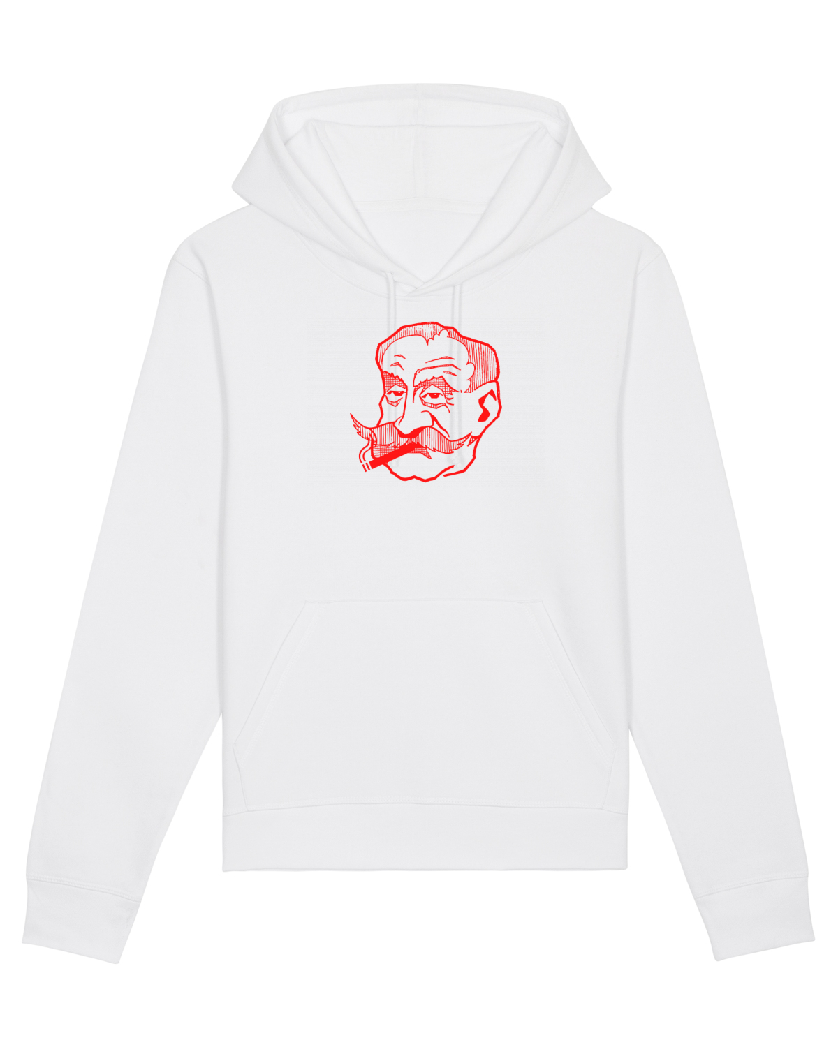 Hanorac Unisex Drummer White