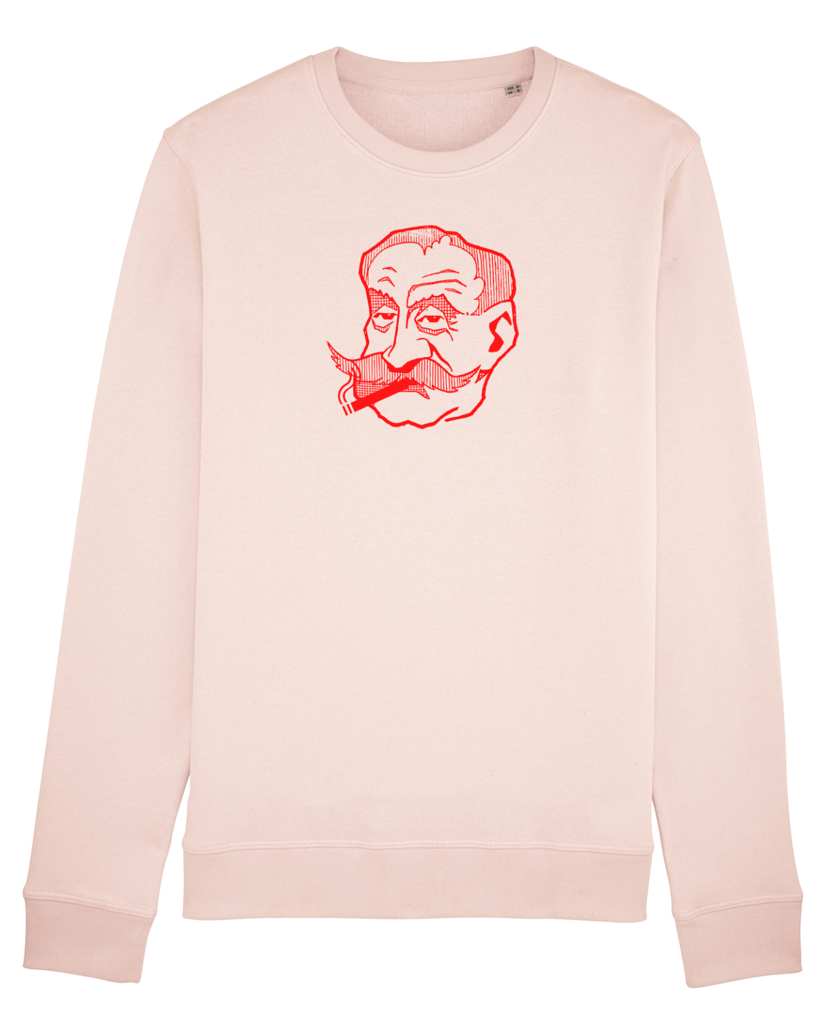 Bluză mânecă lungă Unisex Rise Candy Pink