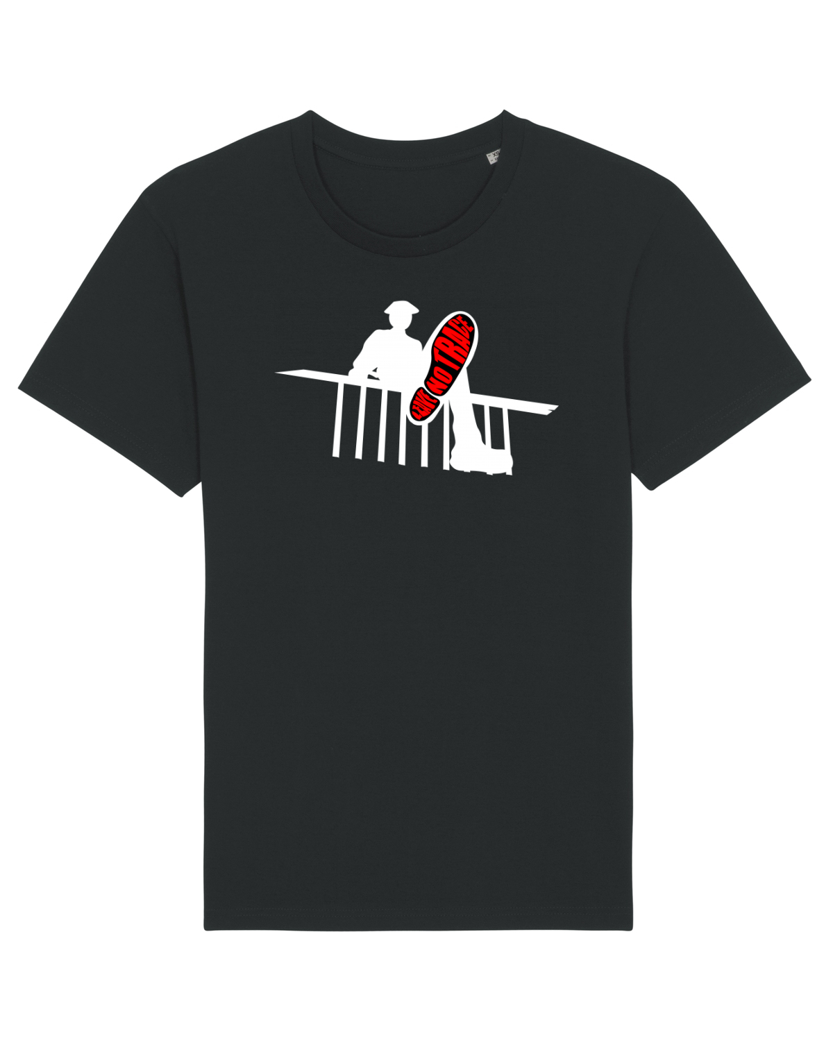Tricou mânecă scurtă Unisex Rocker Black