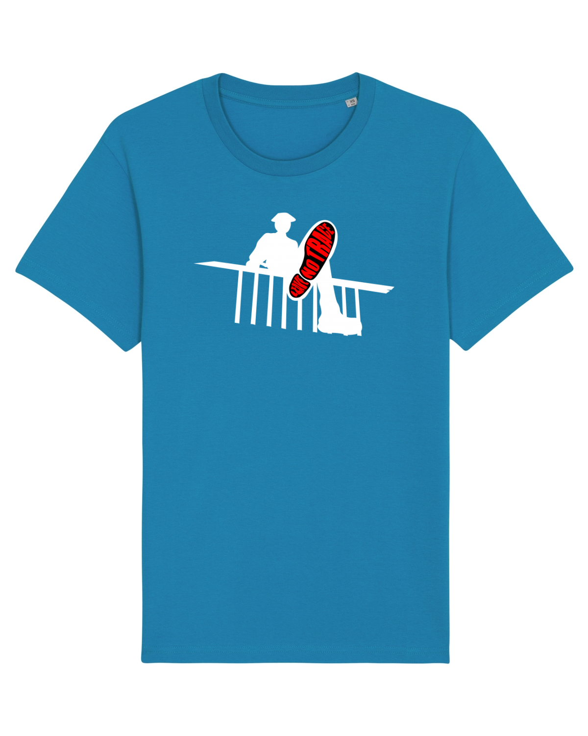 Tricou mânecă scurtă Unisex Rocker Azur