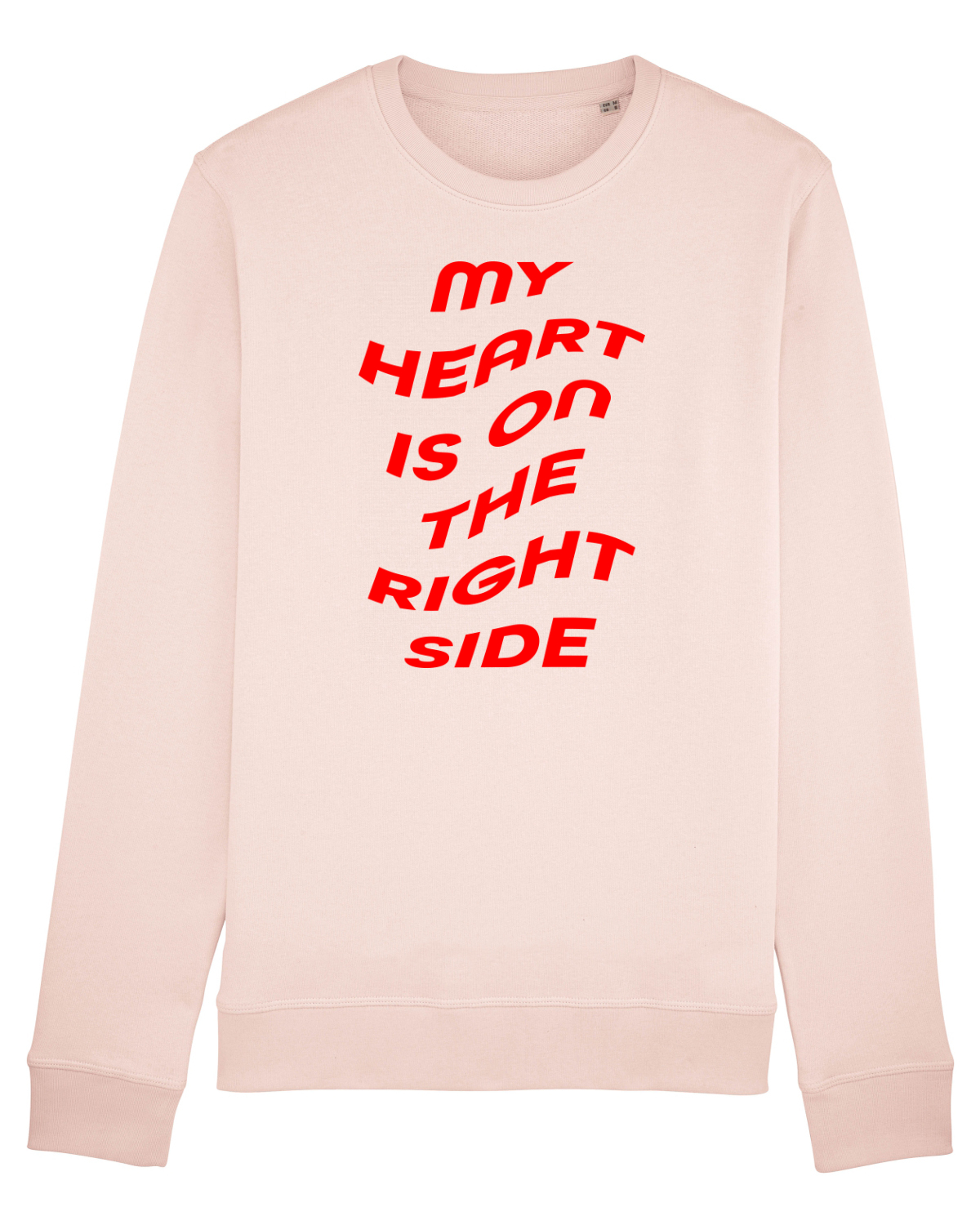 Bluză mânecă lungă Unisex Rise Candy Pink