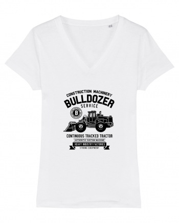 Buldozer Black White