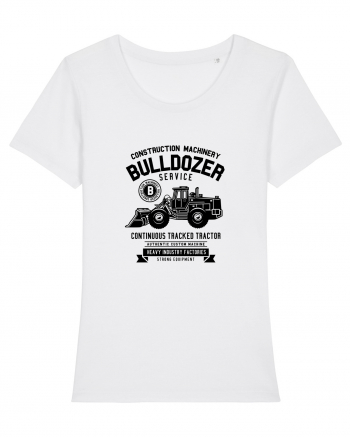 Buldozer Black White