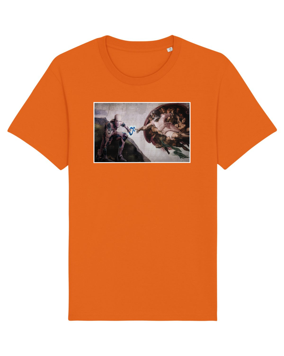 Tricou mânecă scurtă Unisex Rocker Bright Orange