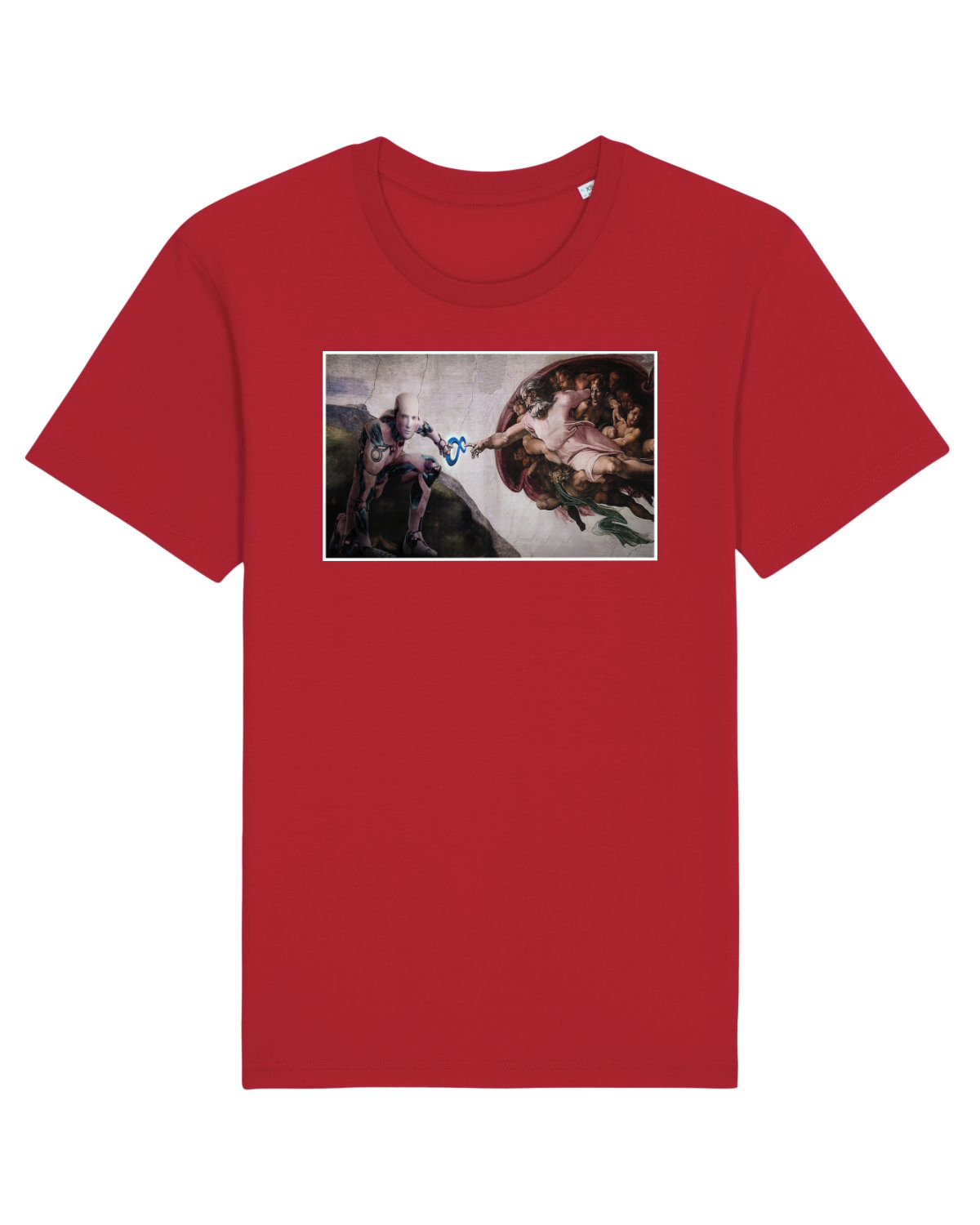 Tricou mânecă scurtă Unisex Rocker Red