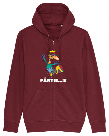 Pârtie... Incepător! Feriți-vă! Burgundy