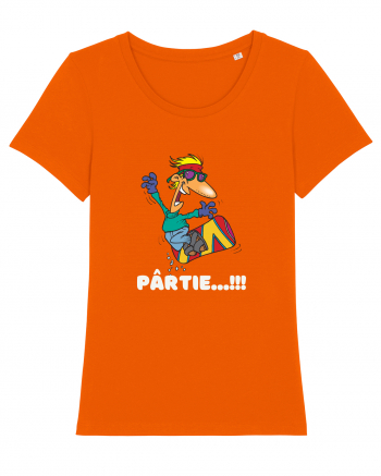 Pârtie... Incepător! Feriți-vă! Bright Orange