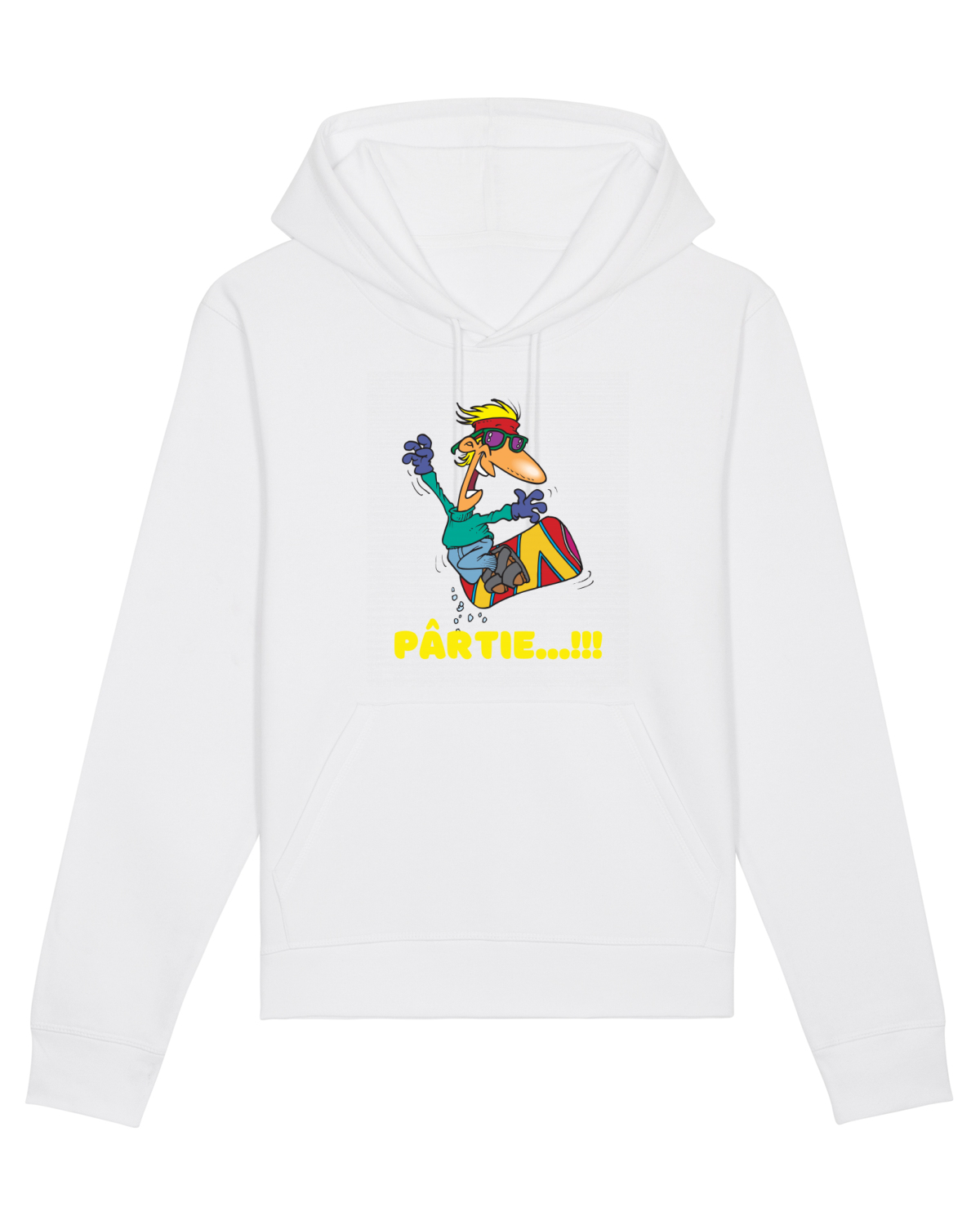 Hanorac Unisex Drummer White