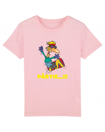 Pârtie... Incepător! Feriți-vă!Snowboarding Cotton Pink