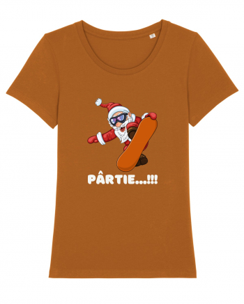 Pârtie... Vine Mosu! Snowboarding Roasted Orange