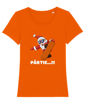 Pârtie... Vine Mosu! Snowboarding Bright Orange