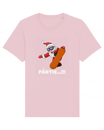 Pârtie... Vine Mosu! Snowboarding Cotton Pink