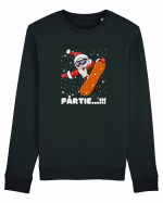 Pârtie... Vine Mosu! Snowboarding & Snow Bluză mânecă lungă Unisex Rise