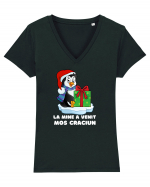 La Mine A Venit Mos Craciun!Am primit multe cadouri! Tricou mânecă scurtă guler V Damă Evoker