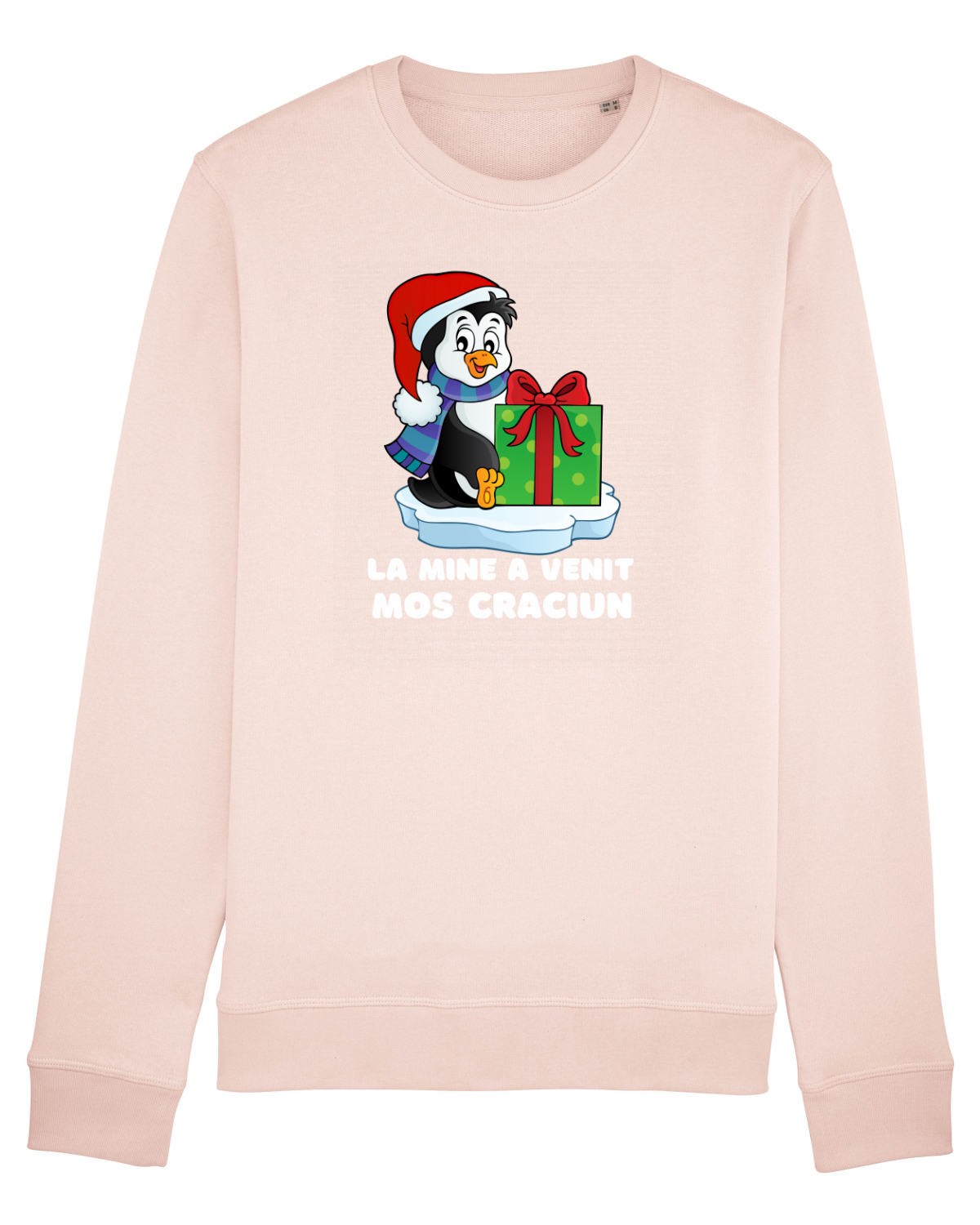 Bluză mânecă lungă Unisex Rise Candy Pink