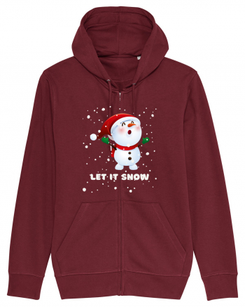 Let It Snow! Om de zapada Burgundy