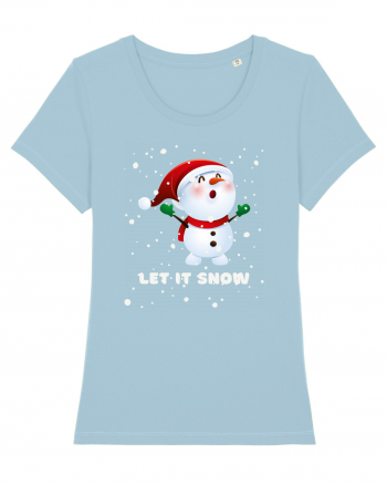 Let It Snow! Om de zapada Sky Blue