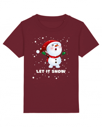 Let It Snow! Om de zapada Burgundy