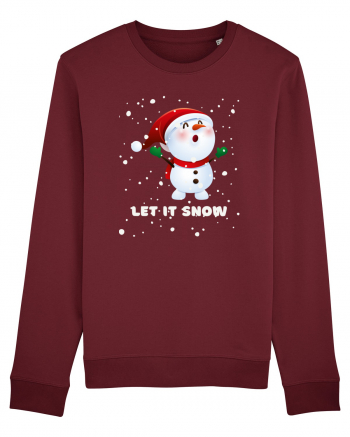 Let It Snow! Om de zapada Burgundy