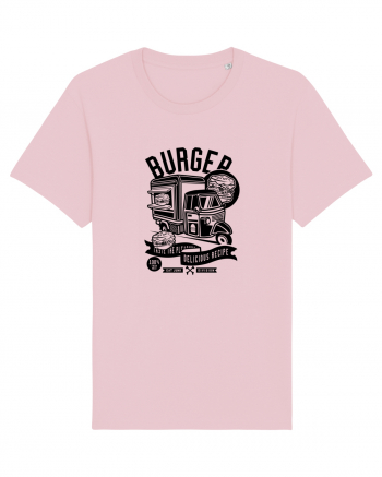 Burger Black Cotton Pink