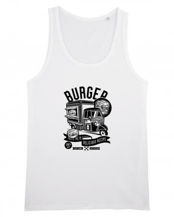 Burger Black White