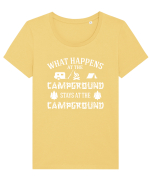 CAMP Tricou mânecă scurtă guler larg fitted Damă Expresser