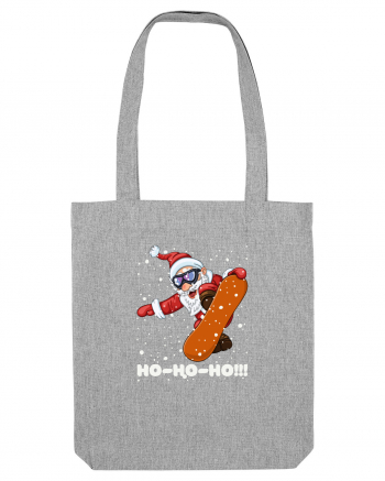 Ho-Ho-Ho!... Vine Mosu! Snowboarding & Snow! Heather Grey