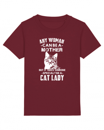 CAT LADY Burgundy