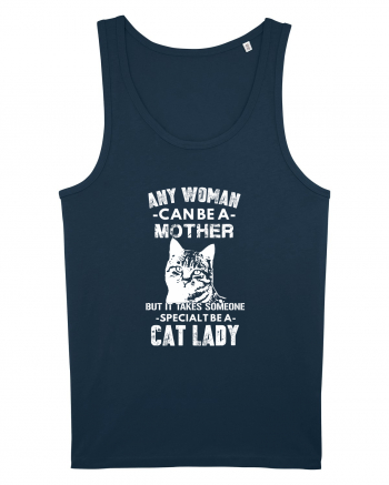 CAT LADY Navy