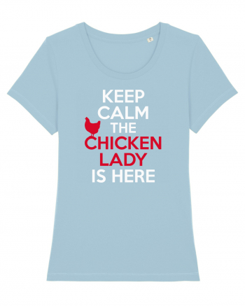 CHICKEN LADY Sky Blue