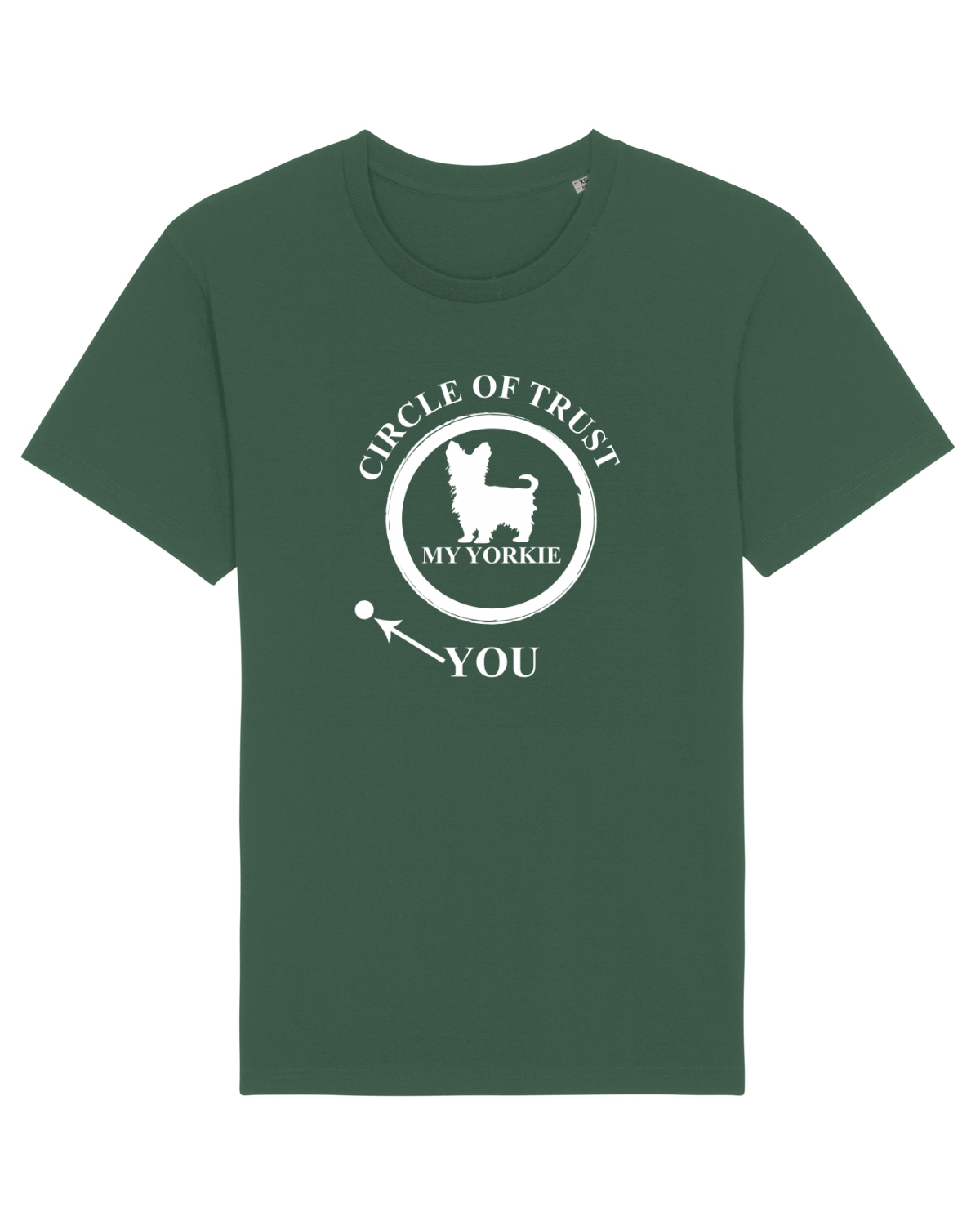 Tricou mânecă scurtă Unisex Rocker Bottle Green