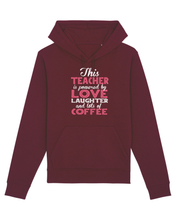 TEACHER Burgundy