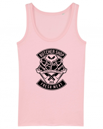 Butcher Shop Black Cotton Pink