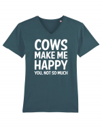 COWS Tricou mânecă scurtă guler V Bărbat Presenter