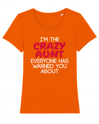 CRAZY AUNT Bright Orange