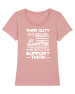COUNTRY Tricou mânecă scurtă guler larg fitted Damă Expresser