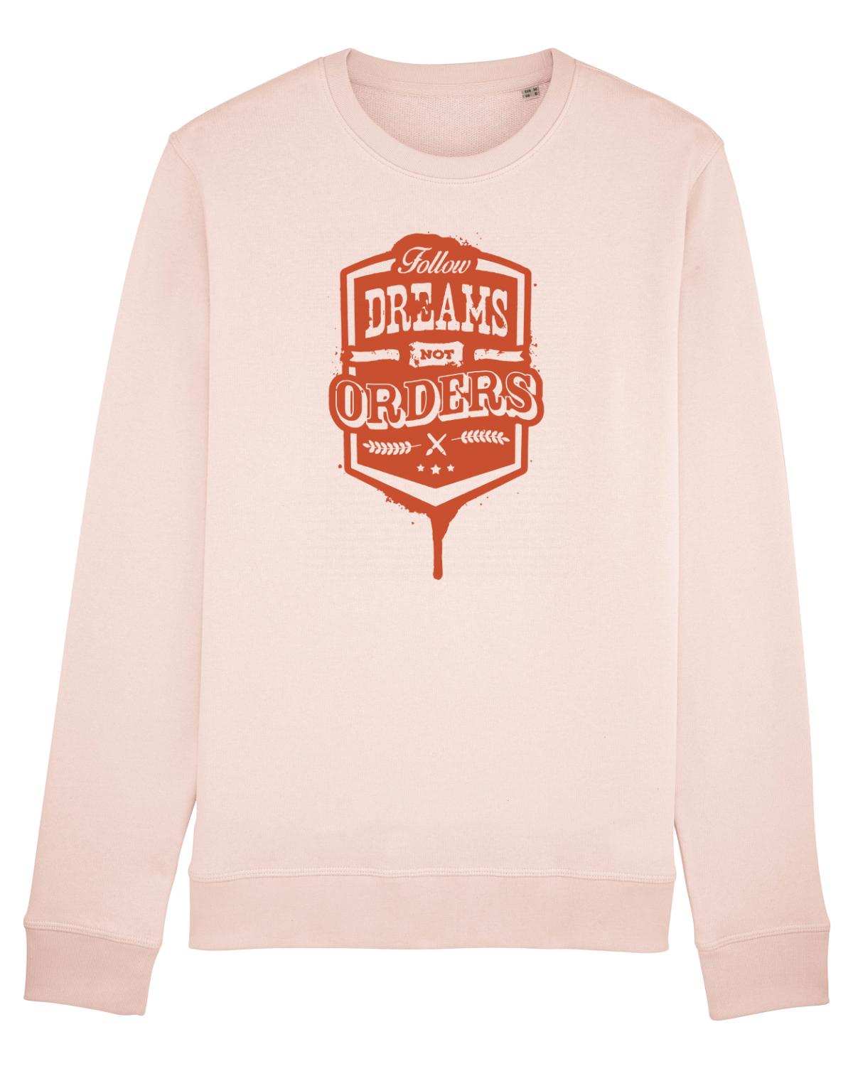 Bluză mânecă lungă Unisex Rise Candy Pink