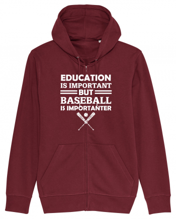 BASEBALL Burgundy