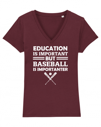 BASEBALL Burgundy